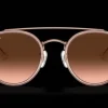 Ray-Ban Round Double Bridge RB3647N 9069A5 Solglasögon