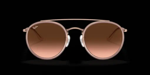 Ray-Ban Round Double Bridge RB3647N 9069A5 Solglasögon